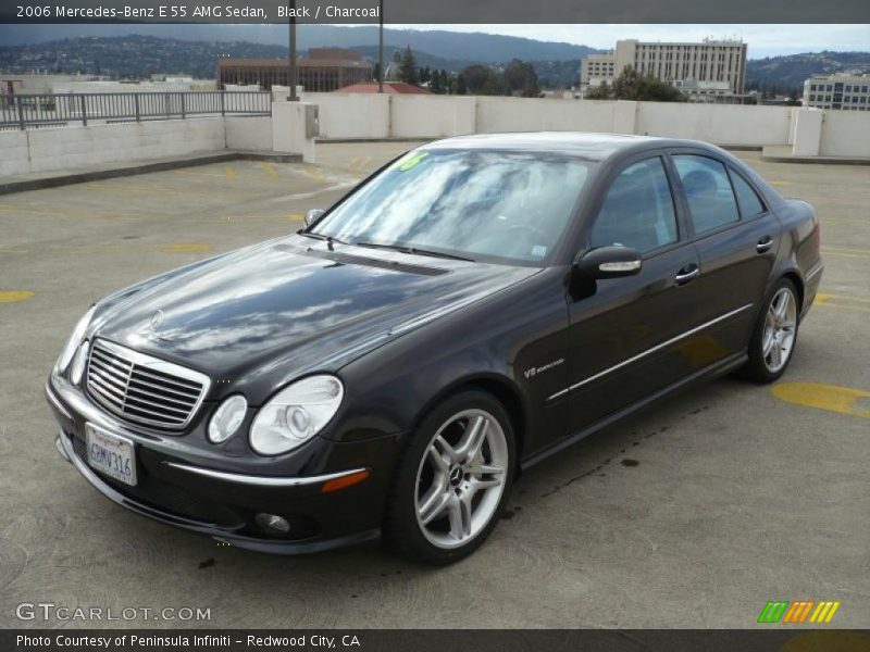 Front 3/4 View of 2006 E 55 AMG Sedan
