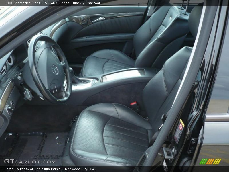  2006 E 55 AMG Sedan Charcoal Interior