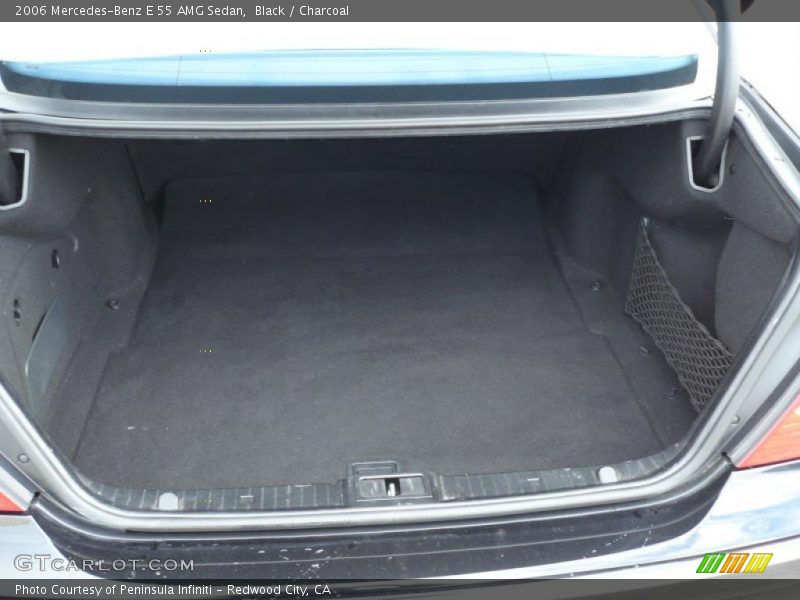  2006 E 55 AMG Sedan Trunk