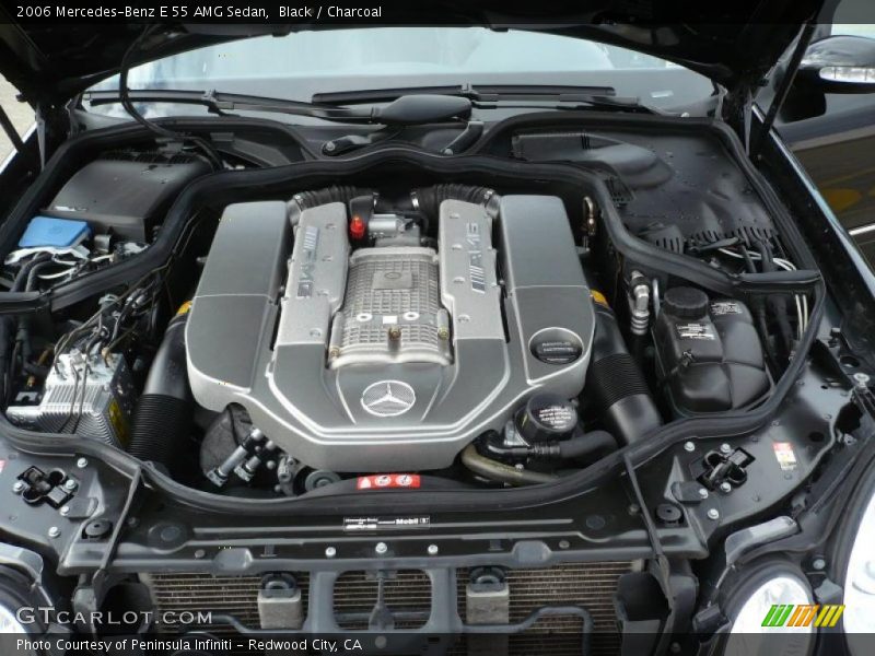  2006 E 55 AMG Sedan Engine - 5.4 Liter AMG Supercharged SOHC 24-Valve V8