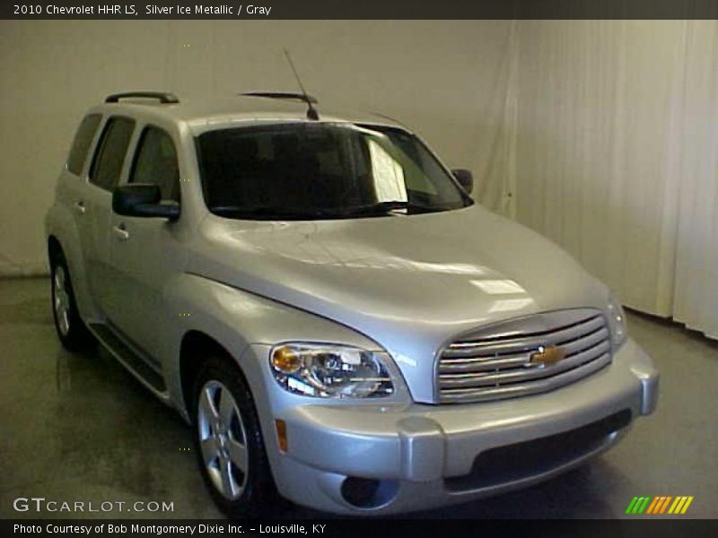 Silver Ice Metallic / Gray 2010 Chevrolet HHR LS
