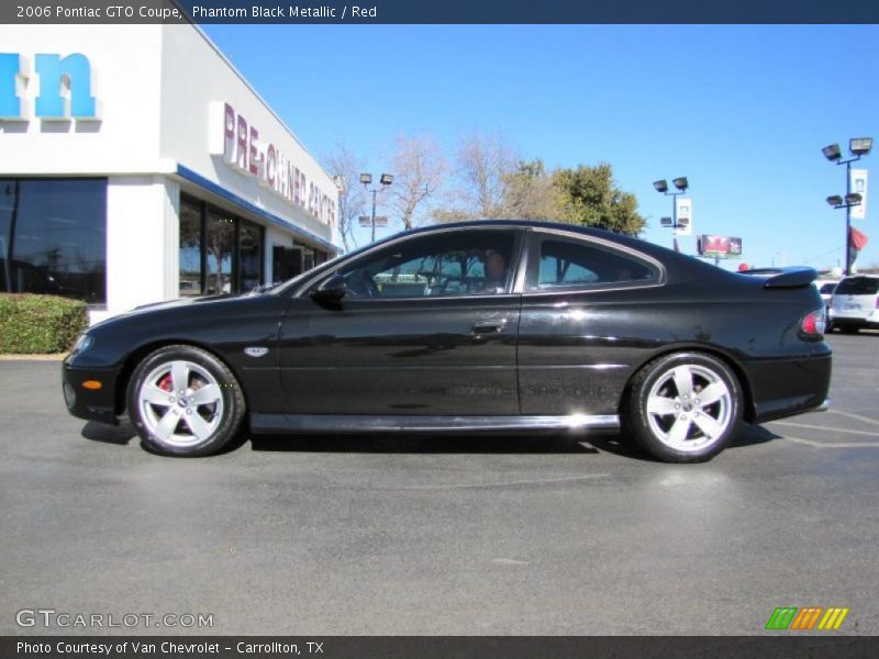  2006 GTO Coupe Phantom Black Metallic