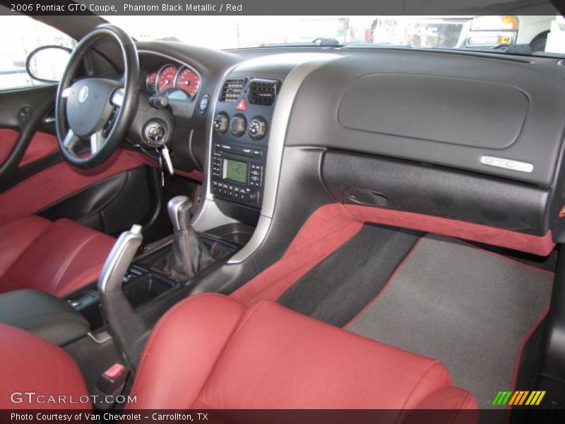 Dashboard of 2006 GTO Coupe