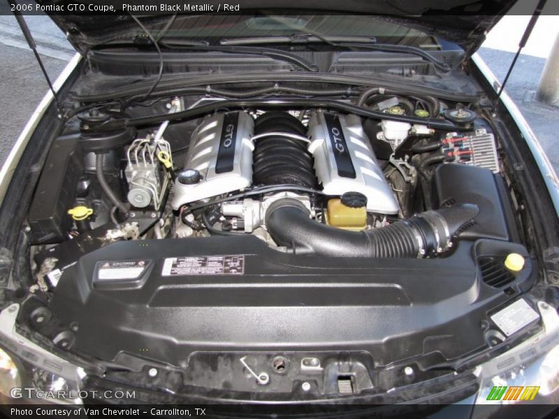  2006 GTO Coupe Engine - 6.0 Liter OHV 16 Valve LS2 V8