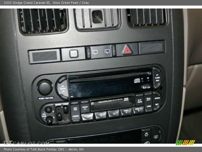 Controls of 2003 Grand Caravan ES