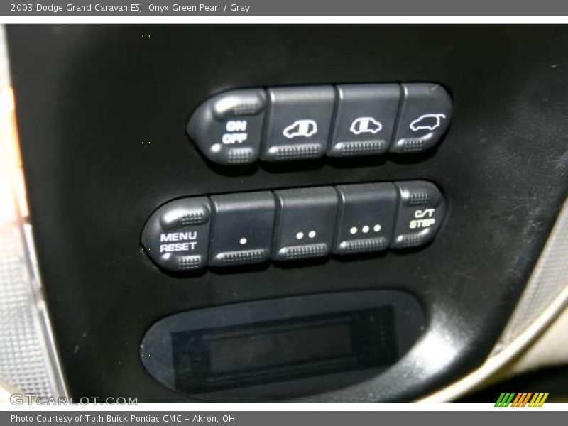 Controls of 2003 Grand Caravan ES