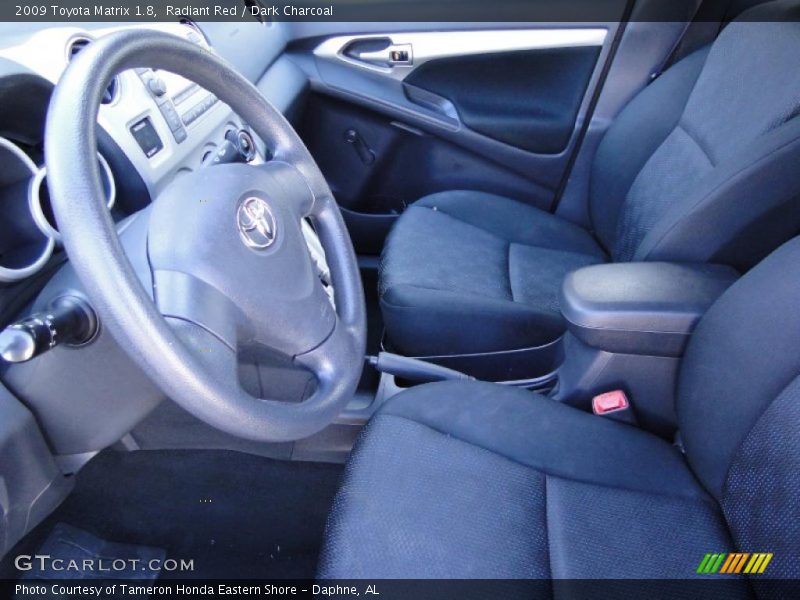 Radiant Red / Dark Charcoal 2009 Toyota Matrix 1.8