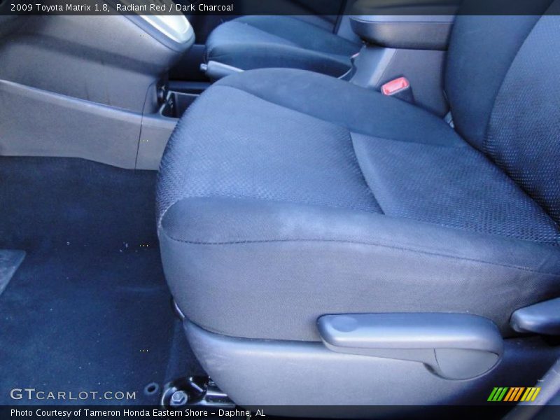 Radiant Red / Dark Charcoal 2009 Toyota Matrix 1.8