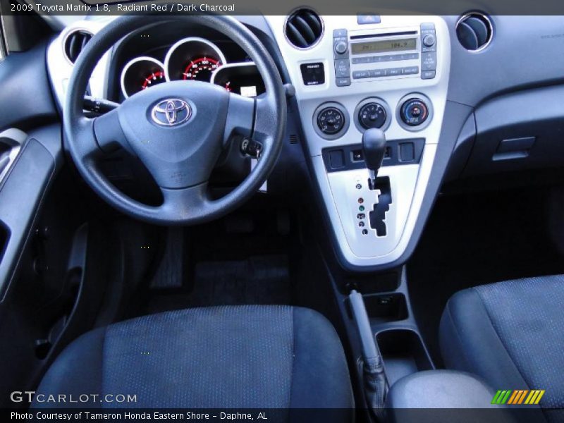 Radiant Red / Dark Charcoal 2009 Toyota Matrix 1.8