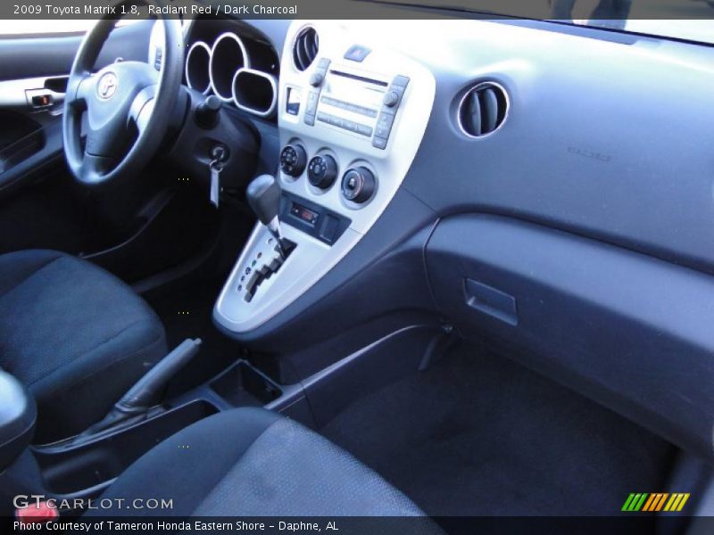 Radiant Red / Dark Charcoal 2009 Toyota Matrix 1.8