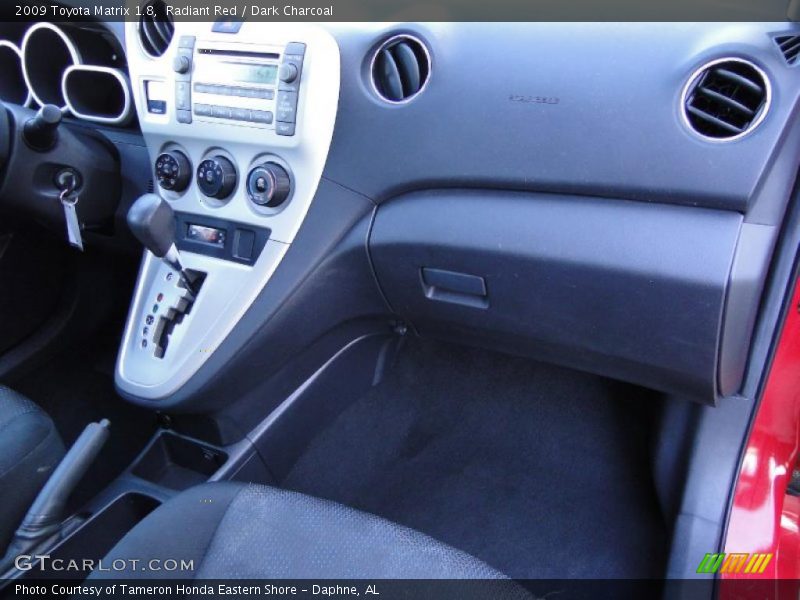 Radiant Red / Dark Charcoal 2009 Toyota Matrix 1.8