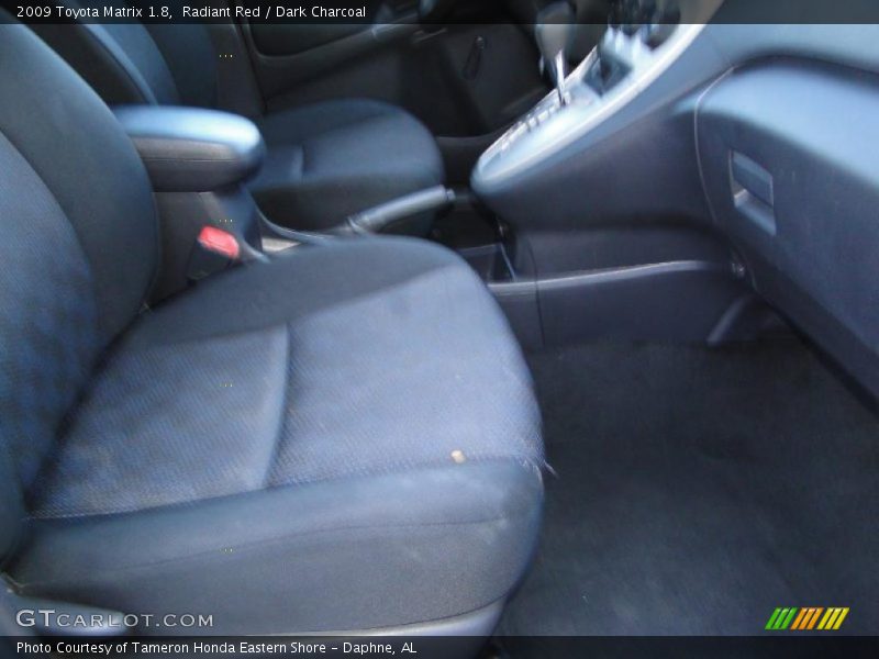 Radiant Red / Dark Charcoal 2009 Toyota Matrix 1.8