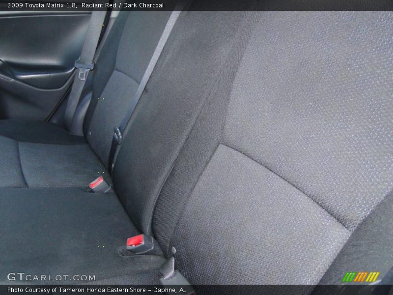 Radiant Red / Dark Charcoal 2009 Toyota Matrix 1.8