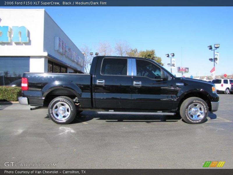 Black / Medium/Dark Flint 2006 Ford F150 XLT SuperCrew
