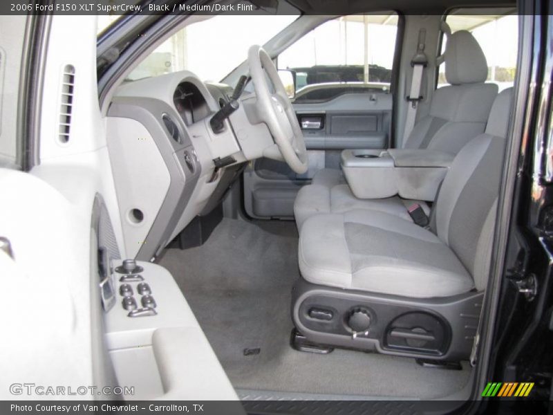 Black / Medium/Dark Flint 2006 Ford F150 XLT SuperCrew