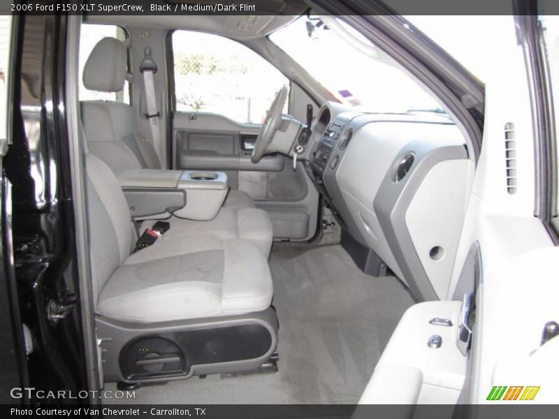 Black / Medium/Dark Flint 2006 Ford F150 XLT SuperCrew