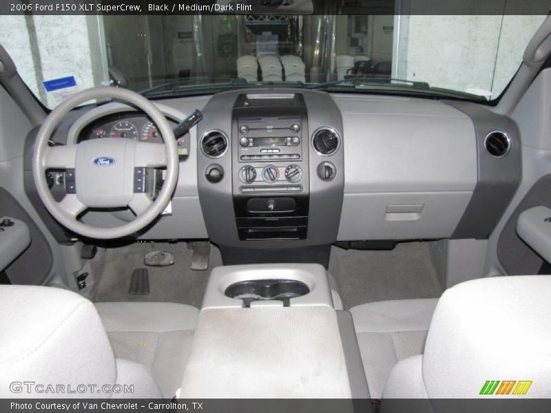 Black / Medium/Dark Flint 2006 Ford F150 XLT SuperCrew