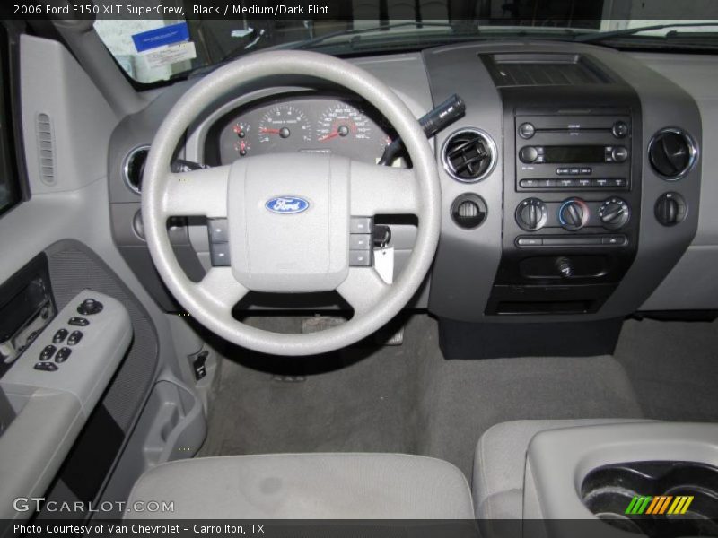 Black / Medium/Dark Flint 2006 Ford F150 XLT SuperCrew