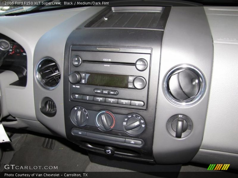 Black / Medium/Dark Flint 2006 Ford F150 XLT SuperCrew