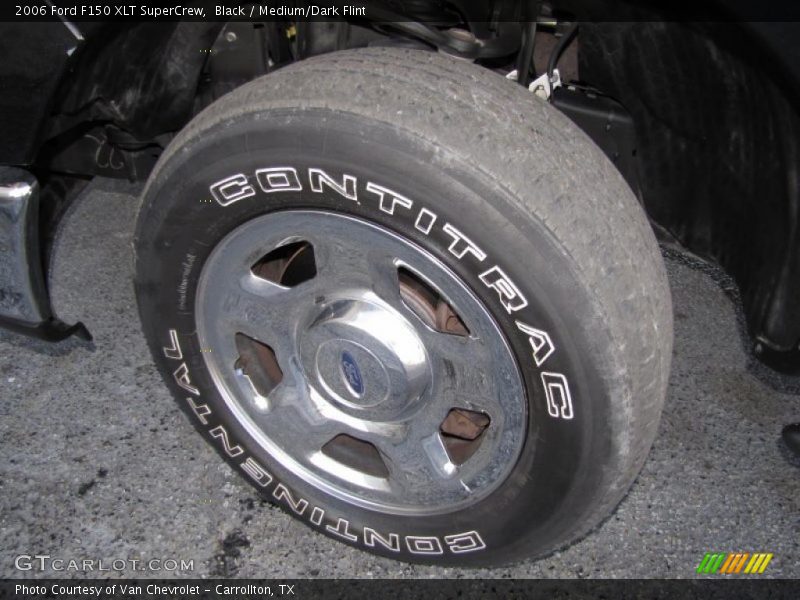 Black / Medium/Dark Flint 2006 Ford F150 XLT SuperCrew