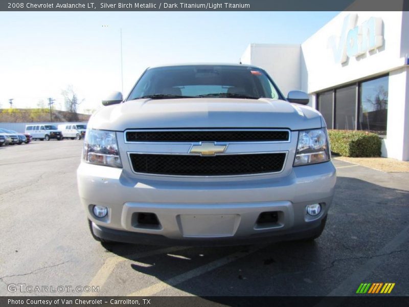 Silver Birch Metallic / Dark Titanium/Light Titanium 2008 Chevrolet Avalanche LT