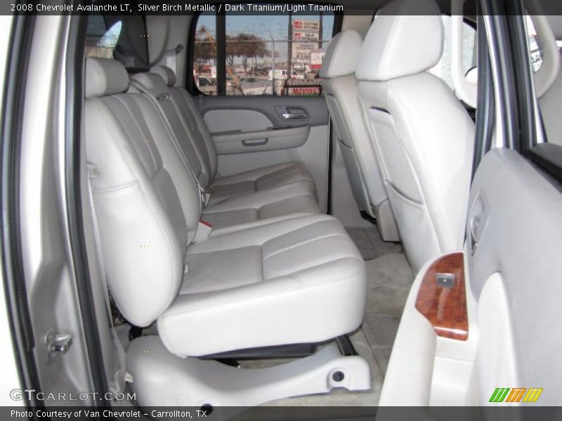 Silver Birch Metallic / Dark Titanium/Light Titanium 2008 Chevrolet Avalanche LT