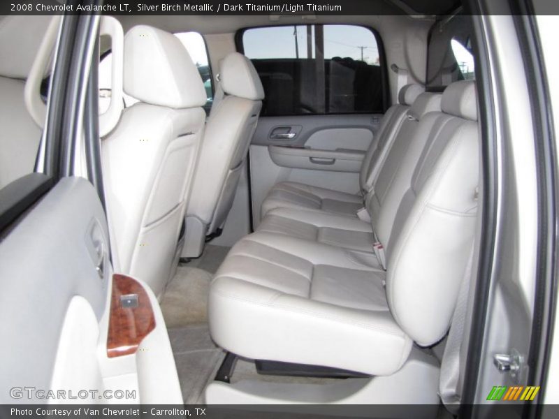 Silver Birch Metallic / Dark Titanium/Light Titanium 2008 Chevrolet Avalanche LT