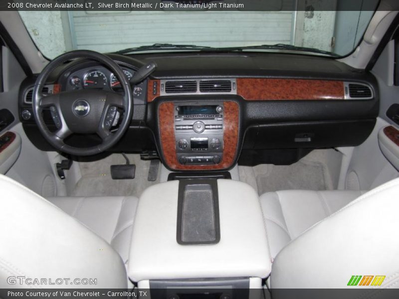 Silver Birch Metallic / Dark Titanium/Light Titanium 2008 Chevrolet Avalanche LT