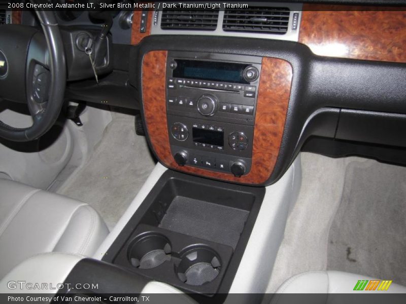 Silver Birch Metallic / Dark Titanium/Light Titanium 2008 Chevrolet Avalanche LT