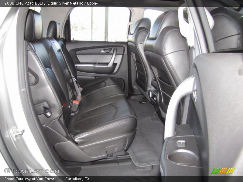Liquid Silver Metallic / Ebony 2008 GMC Acadia SLT