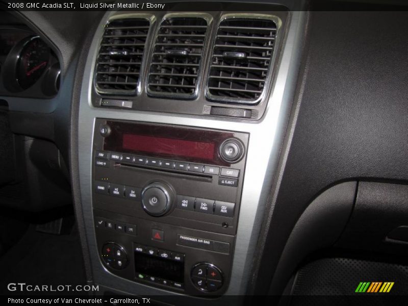 Liquid Silver Metallic / Ebony 2008 GMC Acadia SLT
