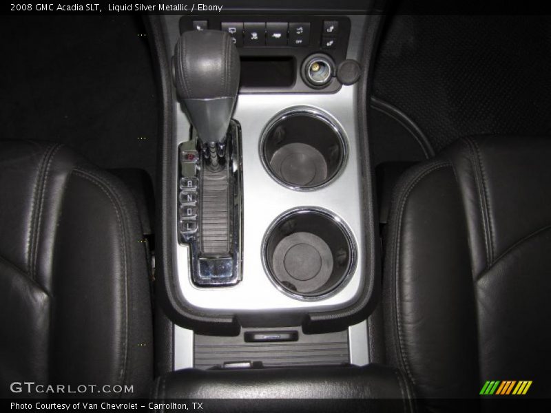 Liquid Silver Metallic / Ebony 2008 GMC Acadia SLT