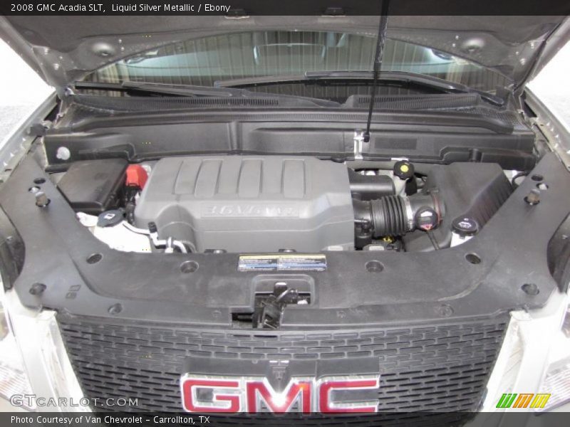 Liquid Silver Metallic / Ebony 2008 GMC Acadia SLT