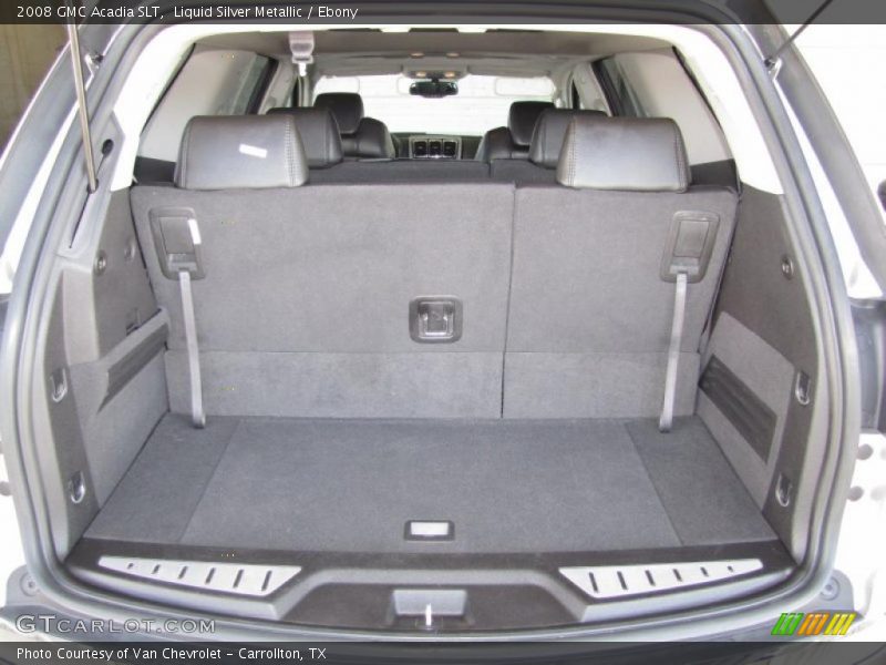 Liquid Silver Metallic / Ebony 2008 GMC Acadia SLT