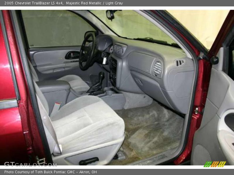 Majestic Red Metallic / Light Gray 2005 Chevrolet TrailBlazer LS 4x4