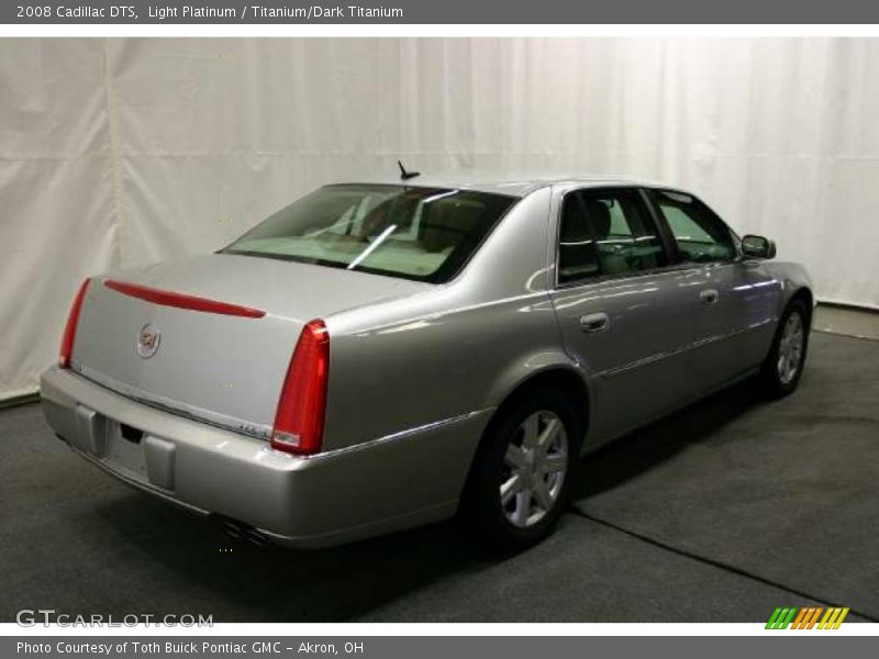 Light Platinum / Titanium/Dark Titanium 2008 Cadillac DTS