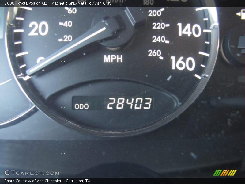 Magnetic Gray Metallic / Ash Gray 2008 Toyota Avalon XLS