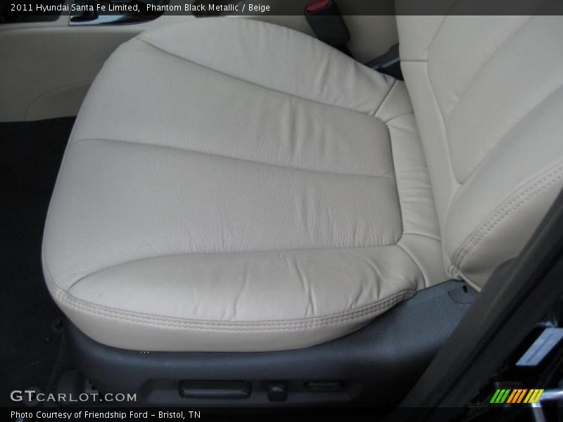  2011 Santa Fe Limited Beige Interior