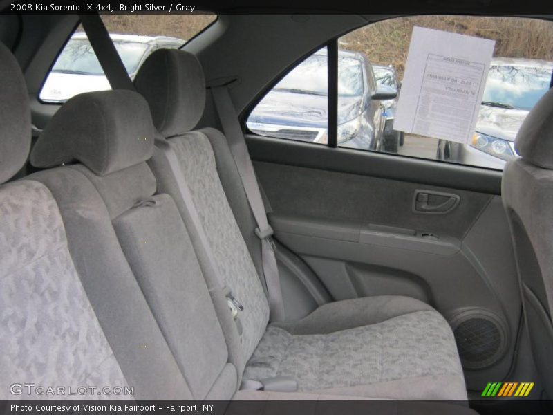 Bright Silver / Gray 2008 Kia Sorento LX 4x4