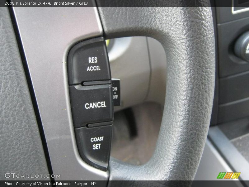 Bright Silver / Gray 2008 Kia Sorento LX 4x4