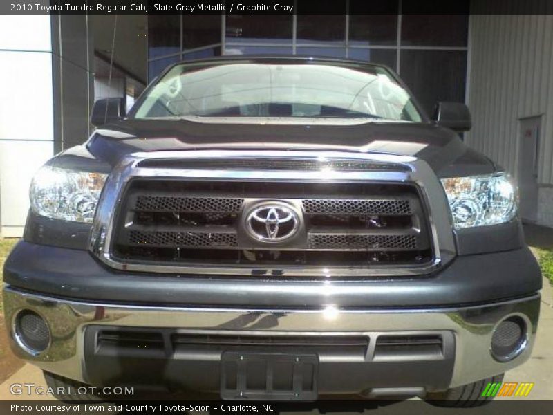 Slate Gray Metallic / Graphite Gray 2010 Toyota Tundra Regular Cab