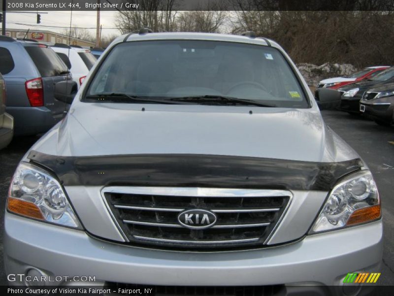 Bright Silver / Gray 2008 Kia Sorento LX 4x4