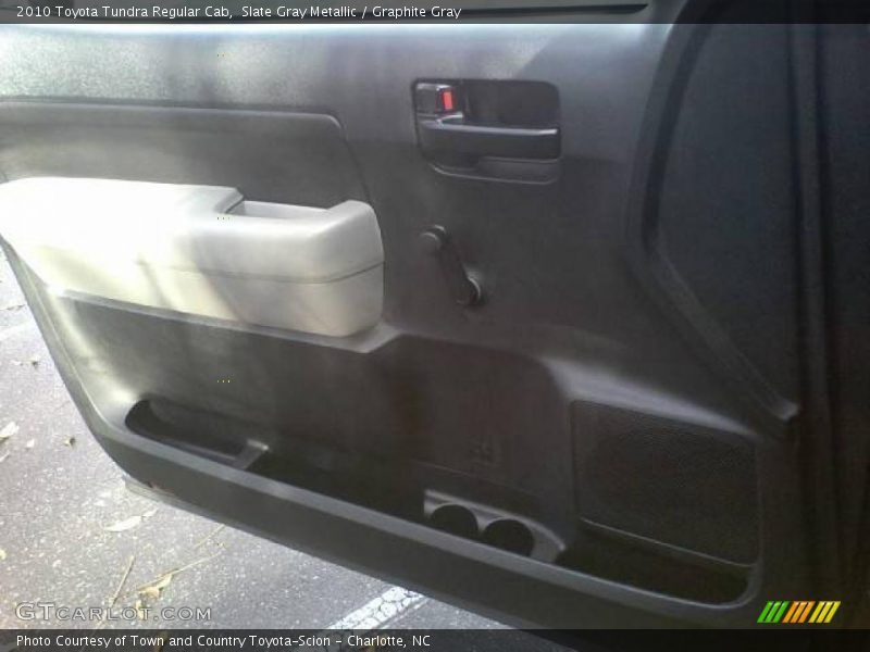 Slate Gray Metallic / Graphite Gray 2010 Toyota Tundra Regular Cab