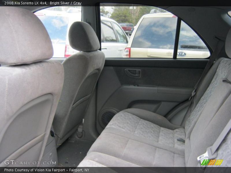Bright Silver / Gray 2008 Kia Sorento LX 4x4