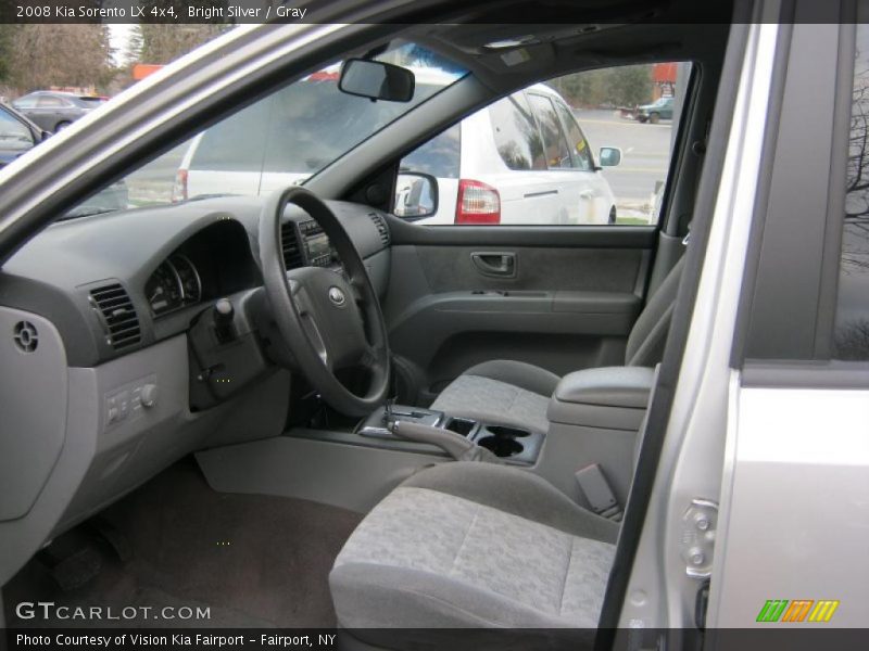 Bright Silver / Gray 2008 Kia Sorento LX 4x4