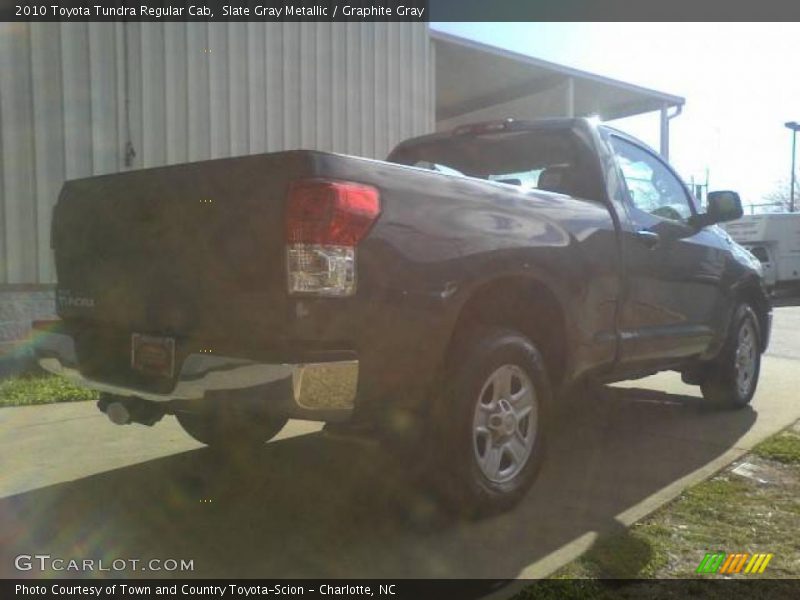 Slate Gray Metallic / Graphite Gray 2010 Toyota Tundra Regular Cab