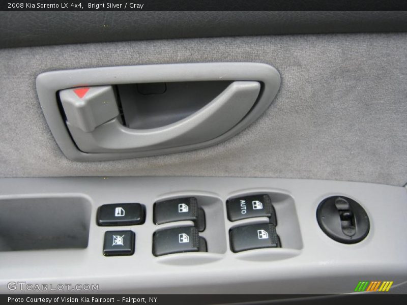 Bright Silver / Gray 2008 Kia Sorento LX 4x4