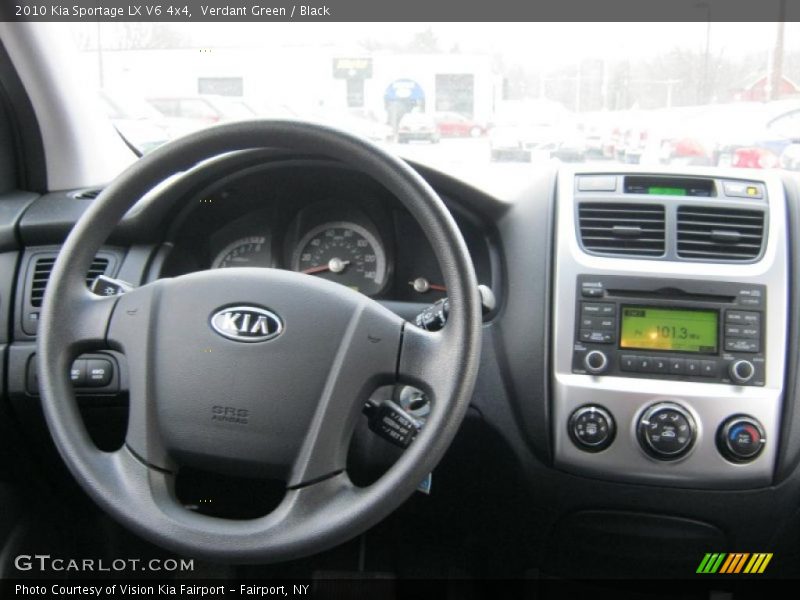 Verdant Green / Black 2010 Kia Sportage LX V6 4x4