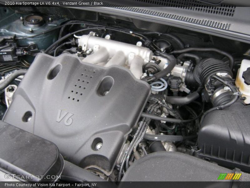 Verdant Green / Black 2010 Kia Sportage LX V6 4x4