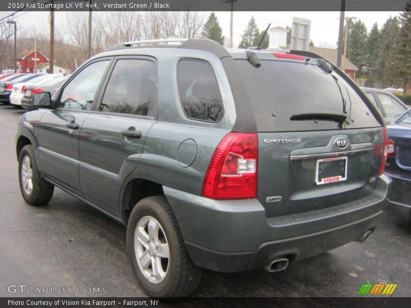Verdant Green / Black 2010 Kia Sportage LX V6 4x4